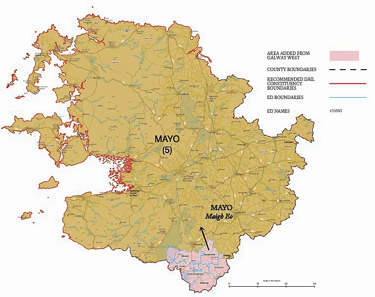 Ireland S New Electoral Map See How Your Area Is Affected After Constituency Review 