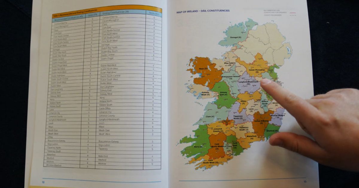 Ireland S New Electoral Map See How Your Area Is Affected After   Ireland S New Electoral Map See How Your Area Is Affected After Constituency Review 