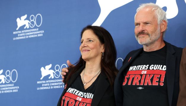 Martin Mcdonagh Shows Support For Writers On First Day Of Venice Film Festival