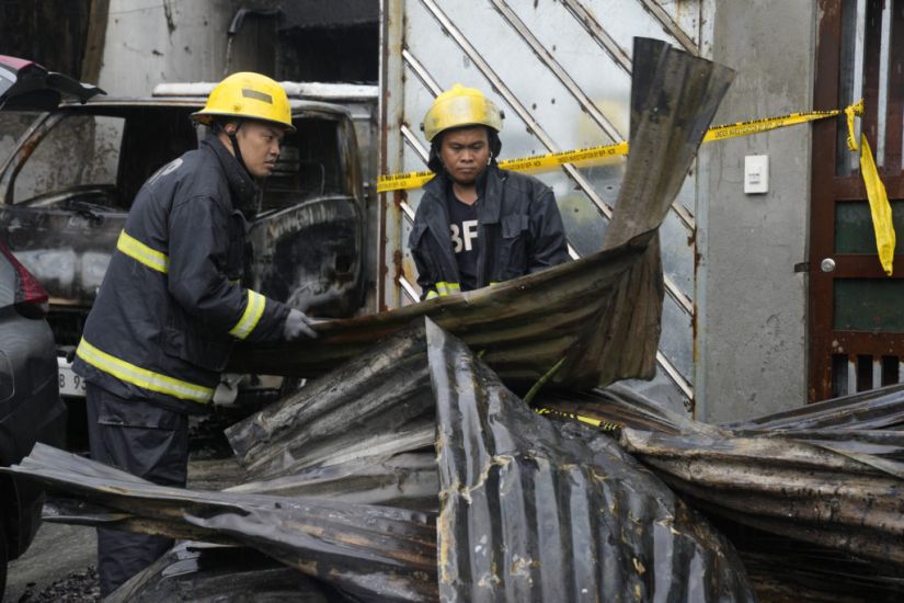 15 Killed In Clothing Factory Fire In The Philippines