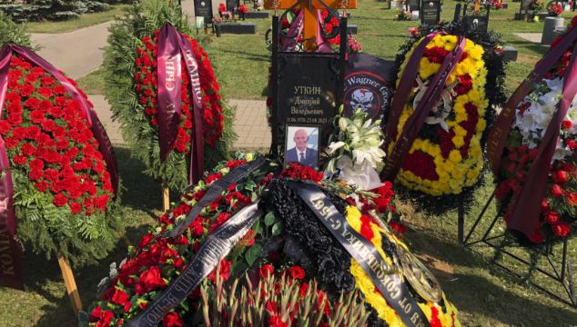 Wagner Mercenary Group’s Second-In-Command Utkin Buried In Quiet Moscow Ceremony
