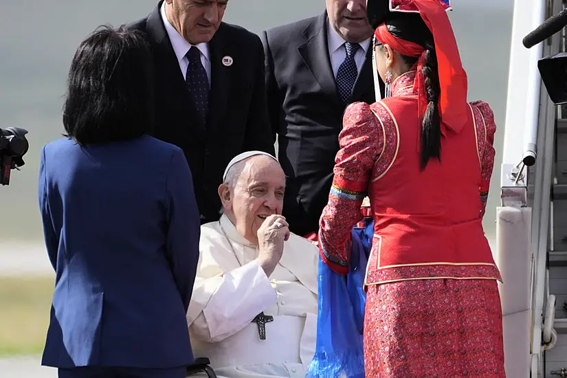 Pope Francis Arrives In Mongolia Amid Strained Relations With Russia And China