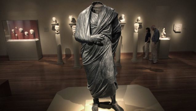 Statue Believed To Depict Marcus Aurelius Seized In Looting Probe