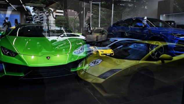 Two Lamborghinis And A Ferrari Among 112,000 New Cars Registered In Ireland As Sales Surge