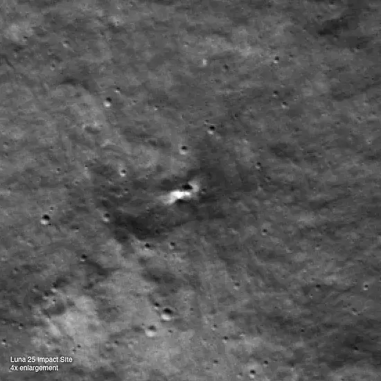 Nasa Craft Around Moon Spots Likely Crash Site Of Russia’s Lost Lunar Lander