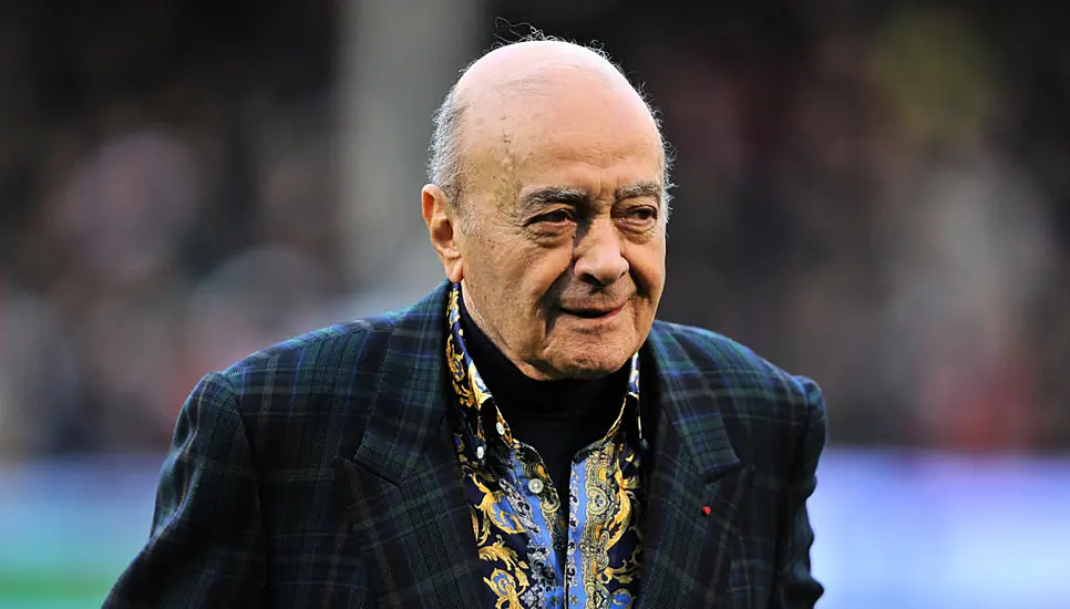 Former Harrods Owner Mohamed Al Fayed Dies Aged 94