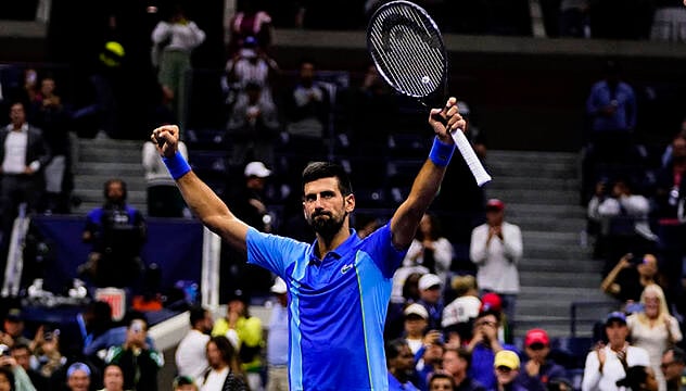 Novak Djokovic Survives Scare In Bid For Record-Equalling 24Th Grand Slam Title