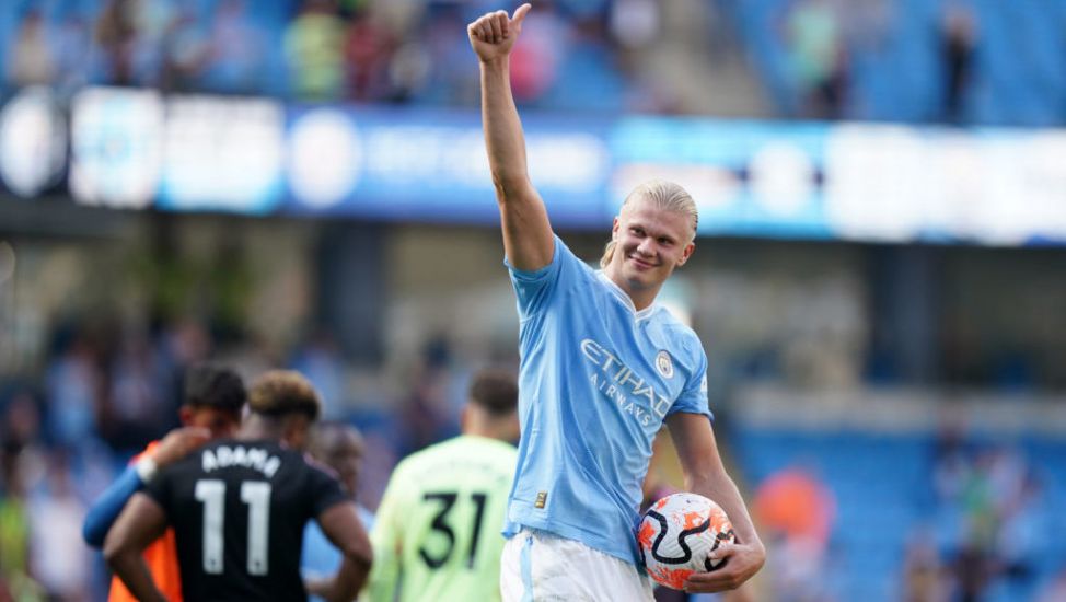 Erling Haaland Hits Hat-Trick As Manchester City Sweep Aside Fulham