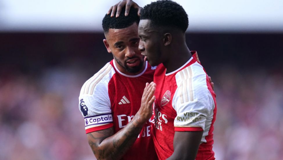 Arsenal Forward Gabriel Jesus Hopes He Has Seen The Last Of Knee Niggles