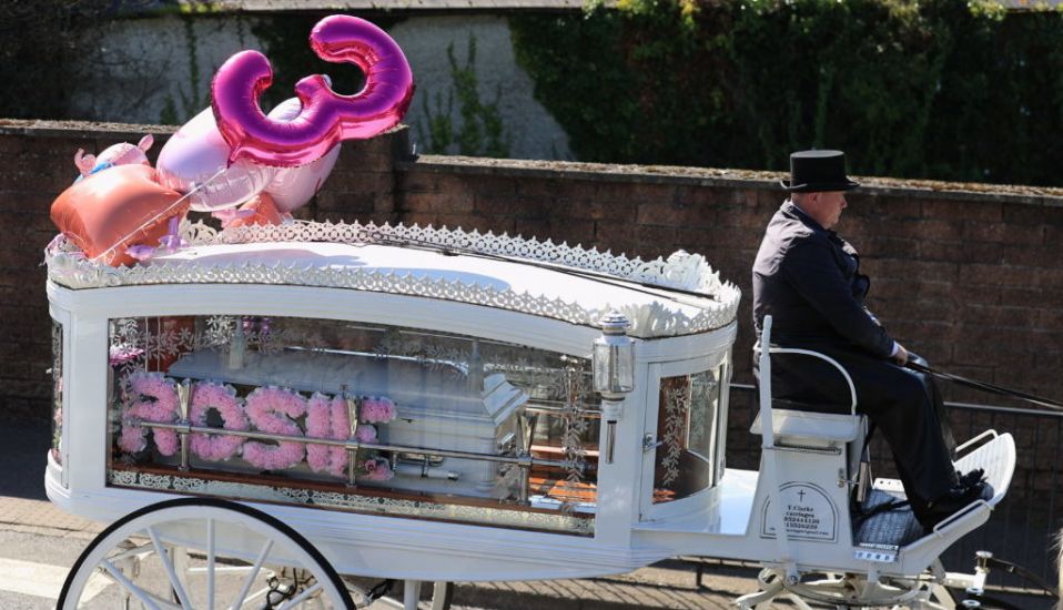 Girl (3) Knocked Down And Killed In Portlaoise Was A ‘Bright Star’, Funeral Hears