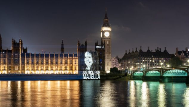 Victims’ Images Projected On British Parliament As Uk Government Urged To Scrap Legacy Bill