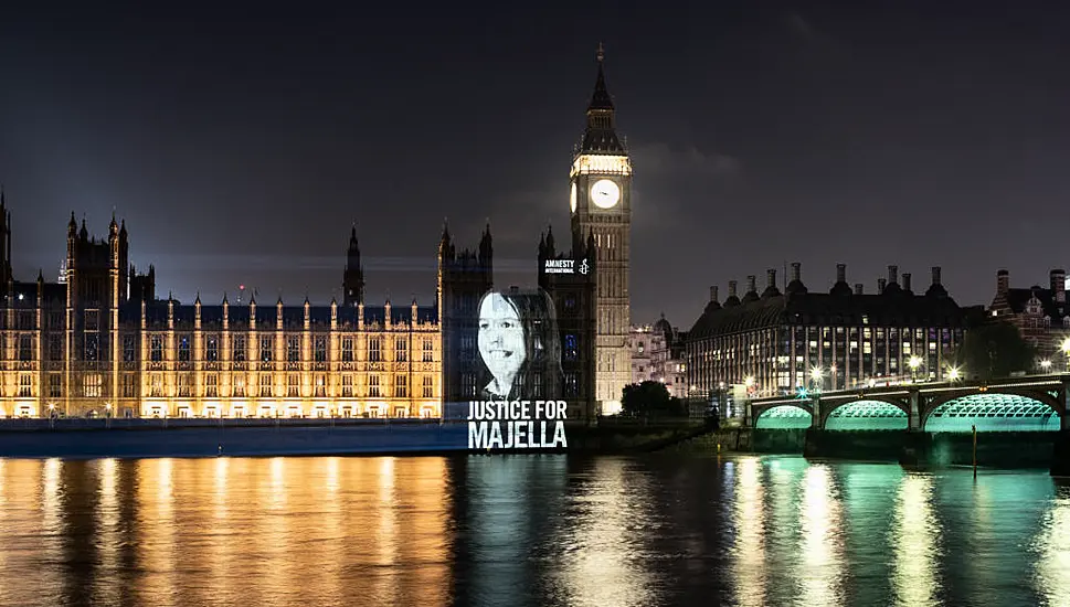 Victims’ Images Projected On British Parliament As Uk Government Urged To Scrap Legacy Bill