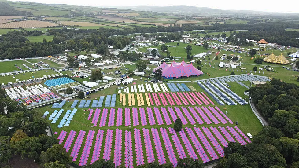 Close To 950 Ukrainian Refugees Begin Arriving At Stradbally Estate