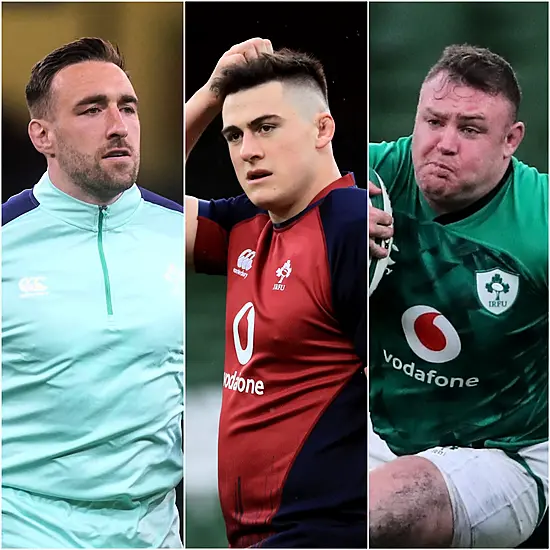 Ireland Trio Jack Conan, Dan Sheehan And Dave Kilcoyne Out Of World Cup Opener