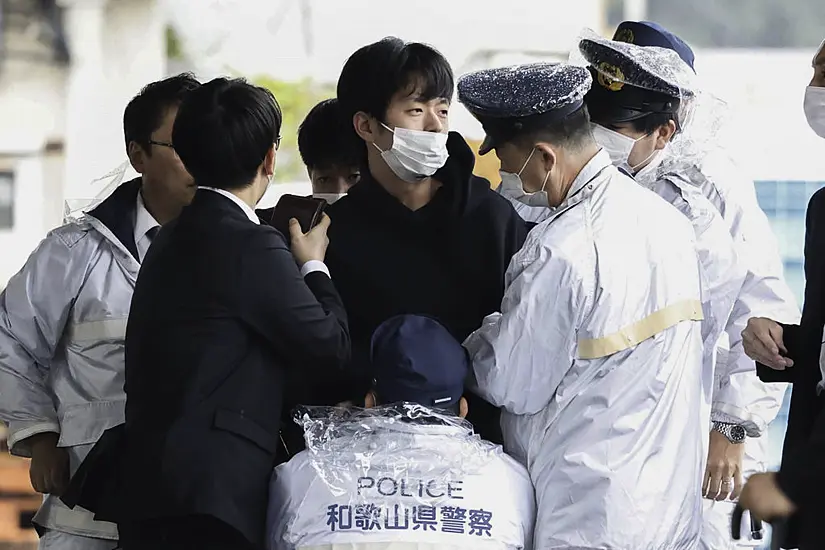 Suspect In Explosives Attack On Japan's Prime Minister Indicted On Attempted Murder Charge