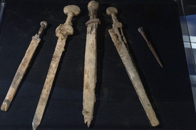 Four Roman Swords Discovered In Dead Sea Cave In Israel