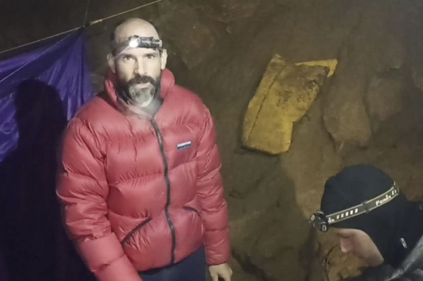 Trapped Us Explorer Thanks Authorities In Emotional Video From Turkish Cave