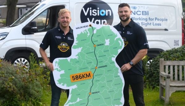 Carlow Nationalist — Paralympian aims to run length of Ireland to fundraise for sight loss charity