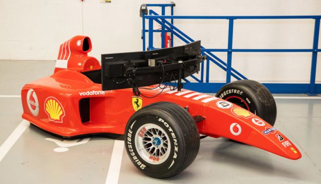 Ferrari F1 Simulator Used By Michael Schumacher To Appear At Dublin Antique Fair