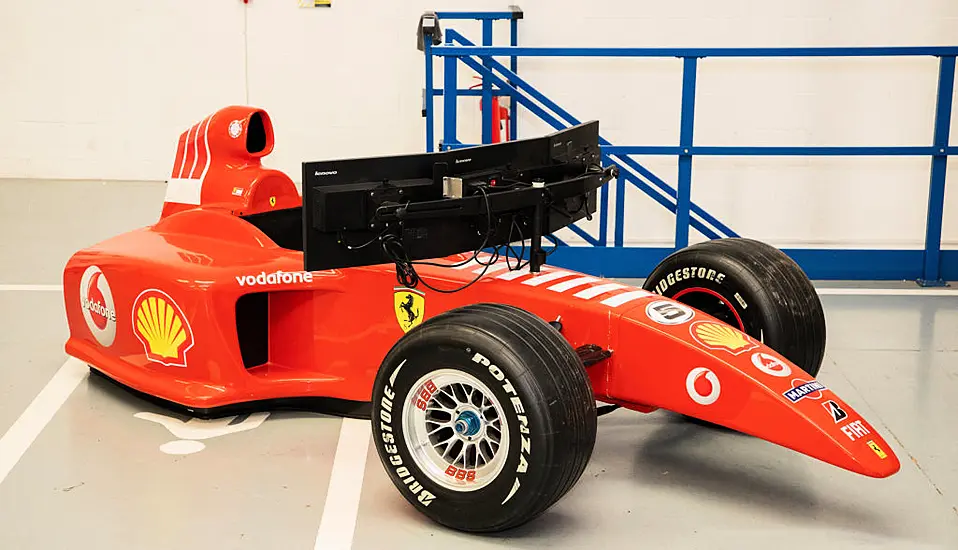 Ferrari F1 Simulator Used By Michael Schumacher To Appear At Dublin Antique Fair