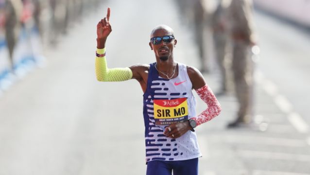 Sir Mo Farah Urges Children To Stay Active After Bringing Curtain Down On Career