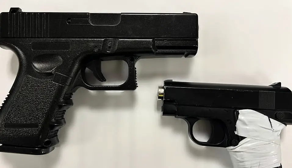 Gardaí Seize Two Imitation Handguns And Cocaine In Dublin City