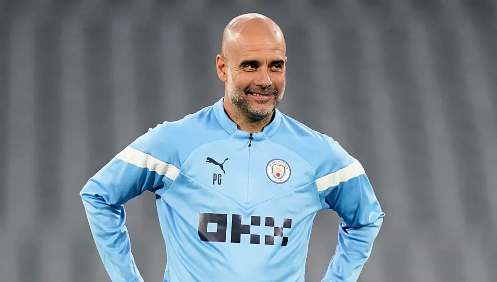 Pep Guardiola Returns To Work At Manchester City After Back Operation