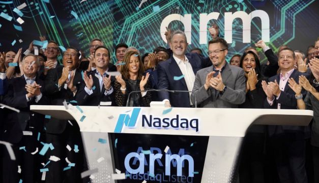 Arm Holdings Shares Rise 10% In Biggest Initial Public Offering Since Late 2021