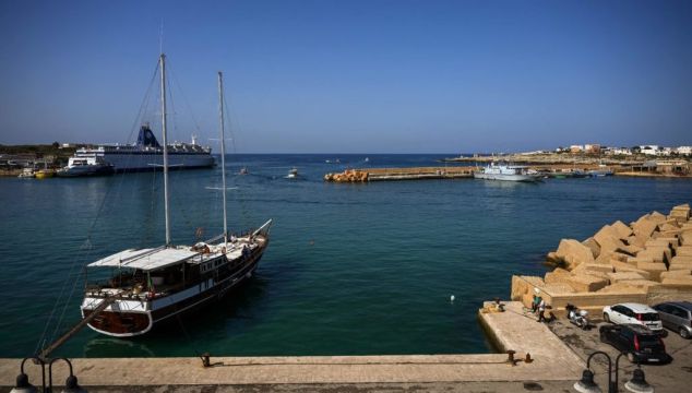 Newborn Found Dead On Migrant Boat Off Italy's Lampedusa As Islanders Protest