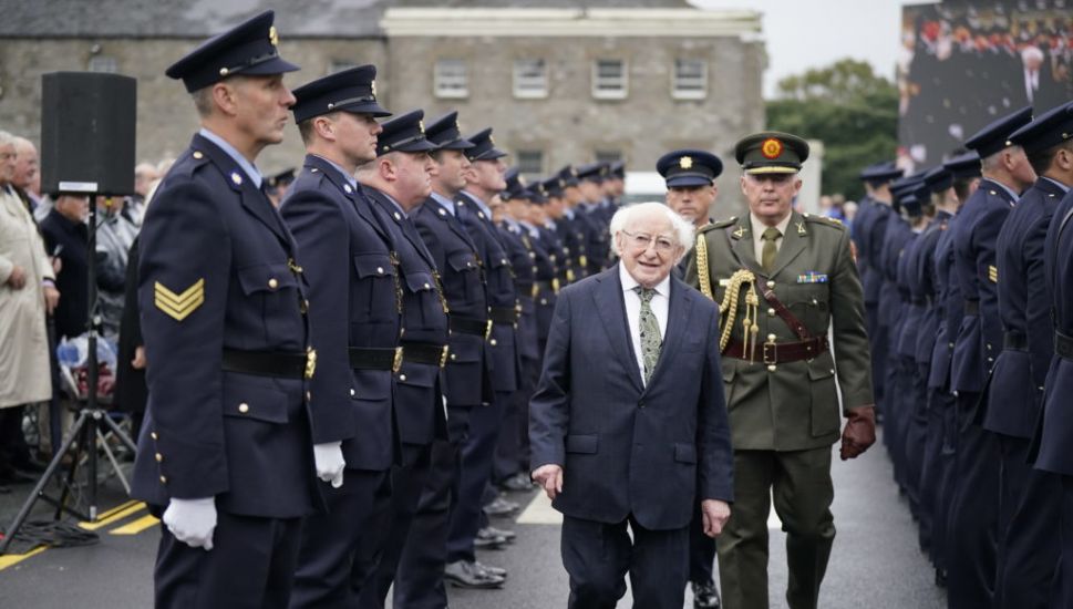 President Lays Wreath At Monument To Gardaí Who Died In Service