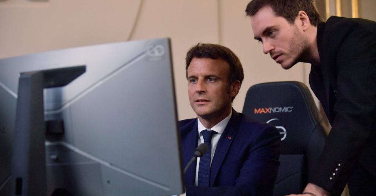 French president backtracks on negative comments about gamers