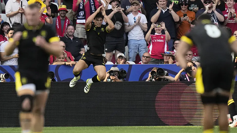 Louis Rees-Zammit Explains Cristiano Ronaldo Celebration Against Portugal