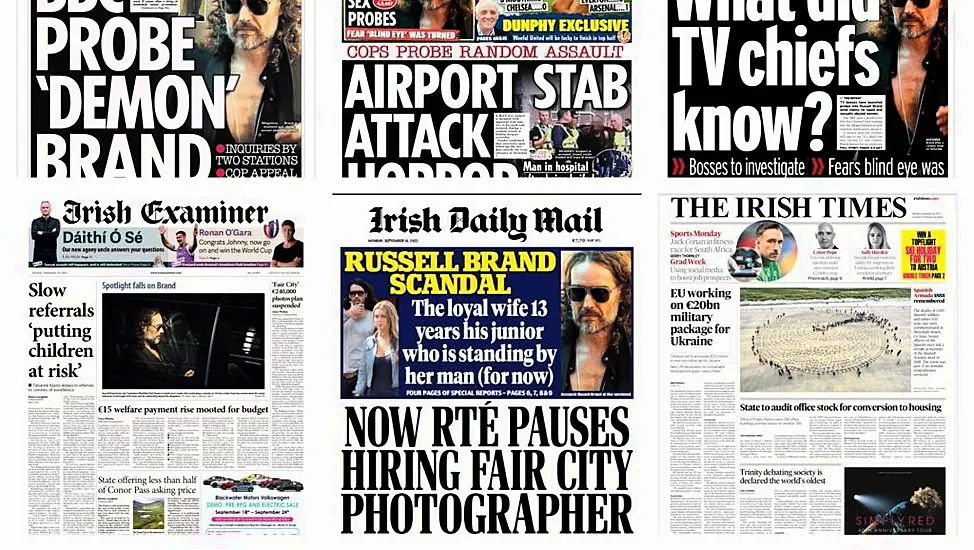 What The Papers Say: Monday's Front Pages