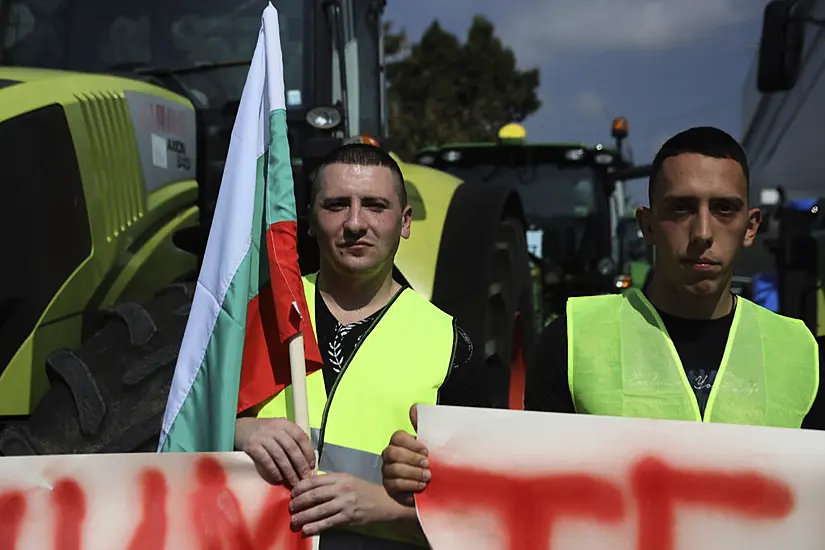 Farmers In Bulgaria Protest Against Ukrainian Grain As Eu Divide Grows