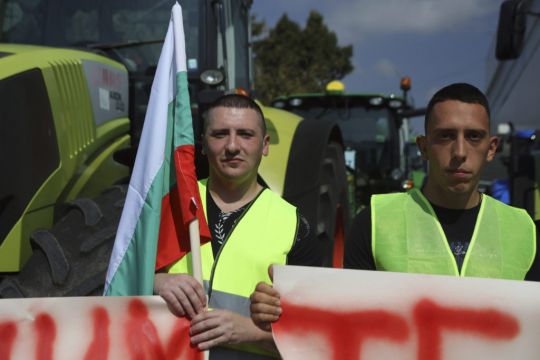 Farmers In Bulgaria Protest Against Ukrainian Grain As Eu Divide Grows