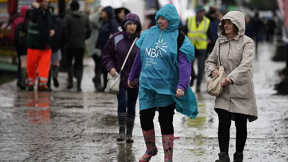 Crowds Brave Wet And Windy Weather At National Ploughing Championships