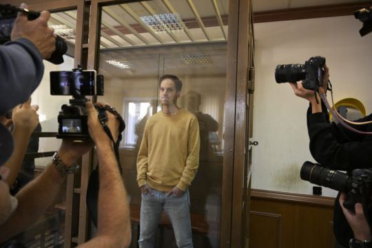 Moscow Court Declines To Hear Appeal By Jailed Us Journalist Evan Gershkovich