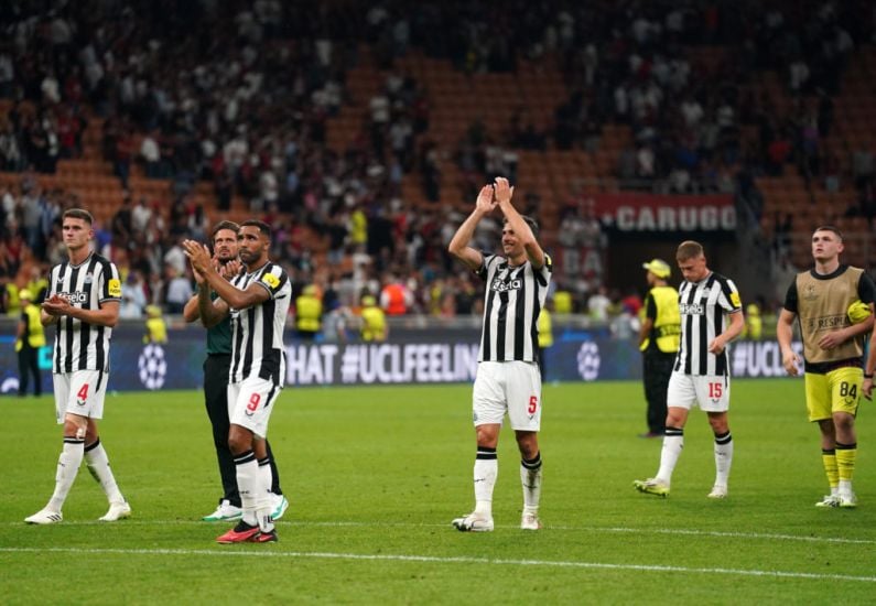 Rafael Leao Guilty Of Bad Miss As Newcastle Earn Point In Ucl Opener At Ac Milan
