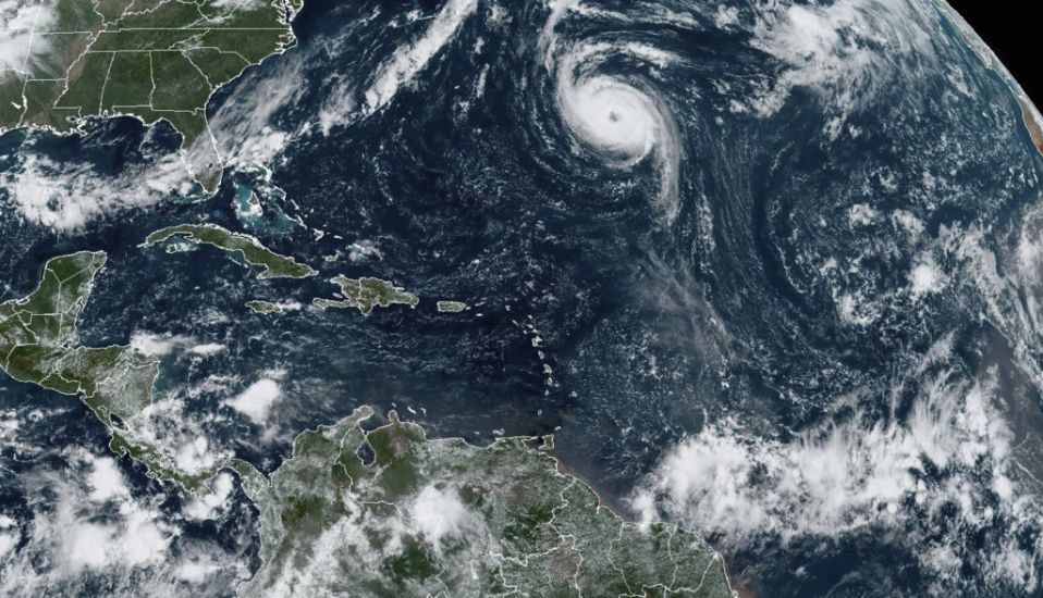 Hurricane Nigel Strengthens As It Moves Over Atlantic Towards Ireland