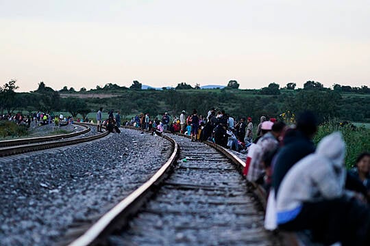 Trains Halted In Mexico After Migrants Are Injured While Climbing On Board