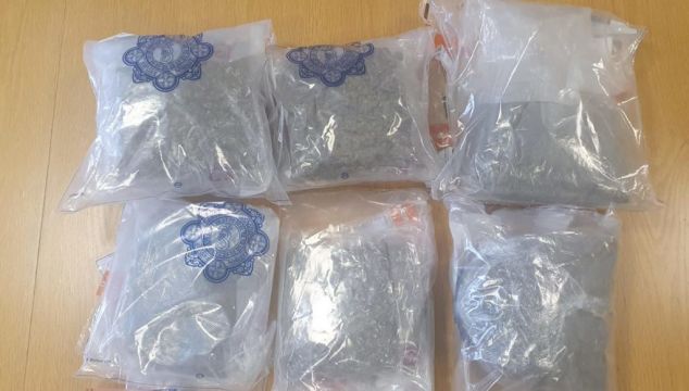 Two Men Arrested In Laois After Seizure Of Drugs Worth Over €60,000