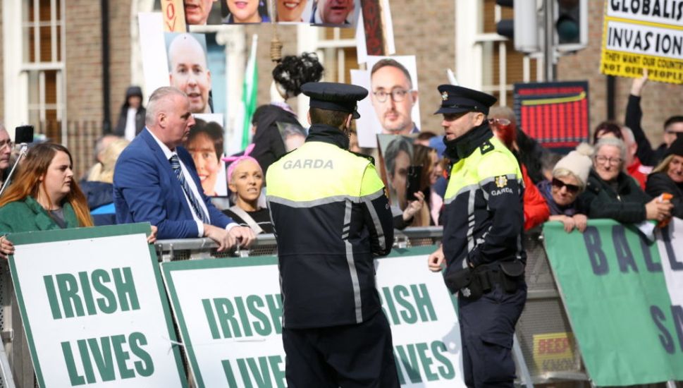 Politicians Condemn 'Profoundly Anti-Democratic' Protests At Leinster House