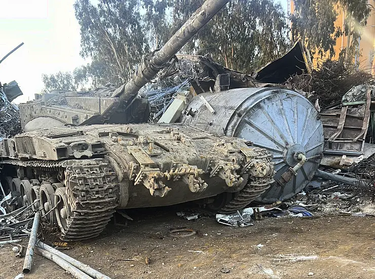 Israeli Tank Stolen From Military Zone Discovered In Scrapyard