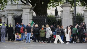 Seanad Chair Calls For 'Sterile Area' Around Leinster House After Protests