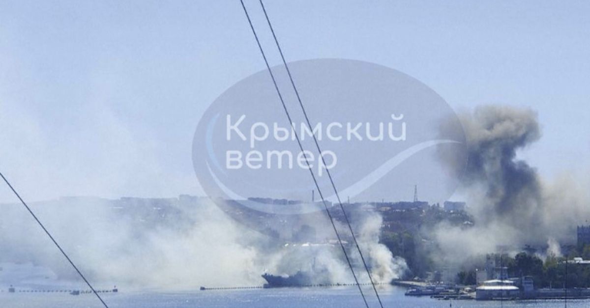 L’Ukraine lance une attaque de missiles contre le quartier général de la flotte russe en mer Noire