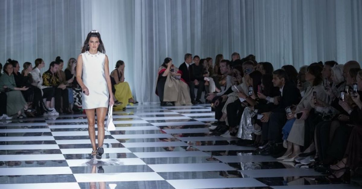 Three Curve Models Walked the Versace Runway at Milan Fashion Week