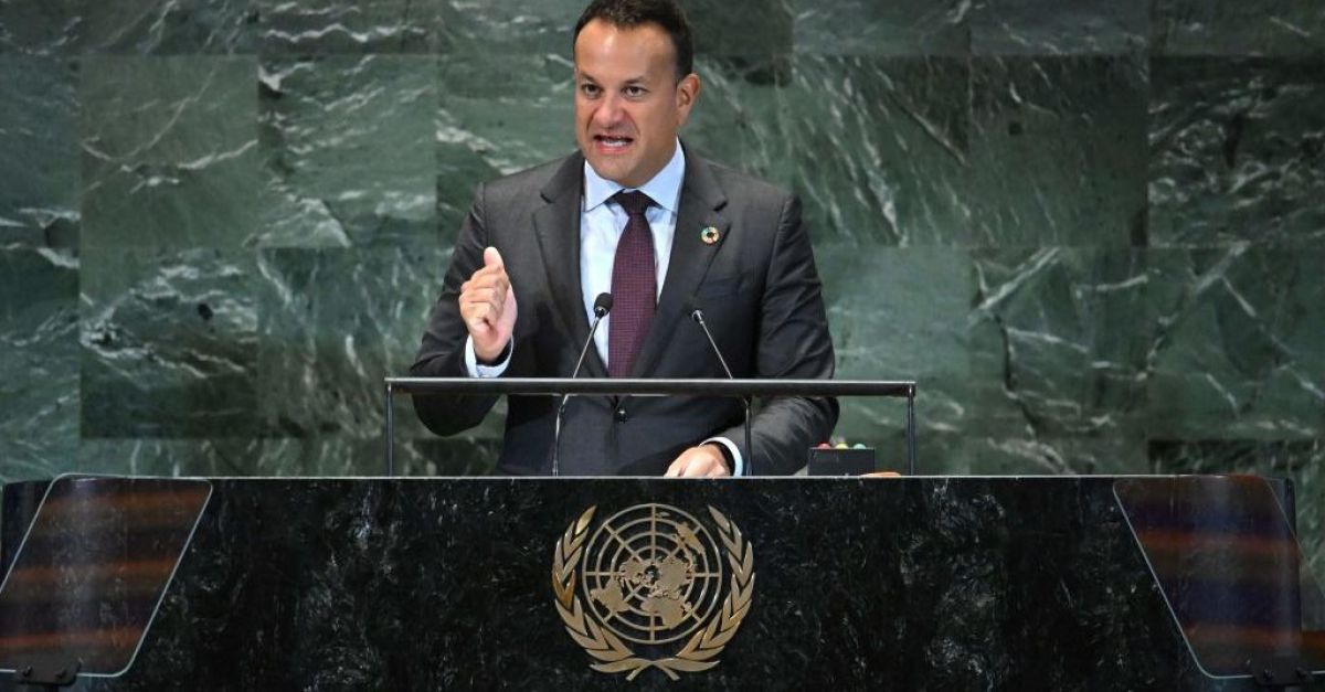 Le Taoiseach met en garde contre le danger d’une course aux armements nucléaires aux Nations Unies