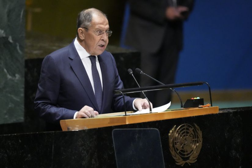 Russian Minister Lashes Out At The West But Barely Mentions Ukraine In Un Speech