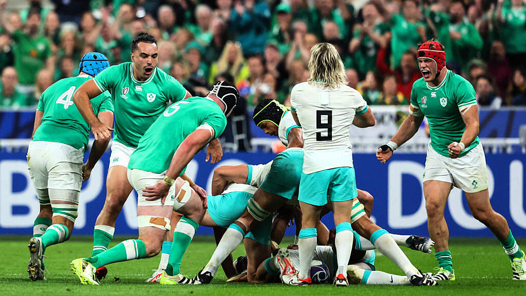 As it happened: Ireland defeat South Africa in World Cup