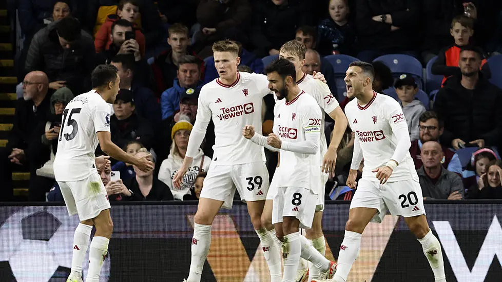 Bruno Fernandes Scores Stunner As Man Utd Beat Burnley To End Losing Run